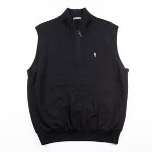 Fairway & Greene Merino Wool Golf Sweater Vest Oakland Hills Country Club Mens M